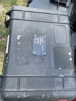 Pelican 1450 Black Hard Case Protector Waterproof  VGC W/foam Free Shipping