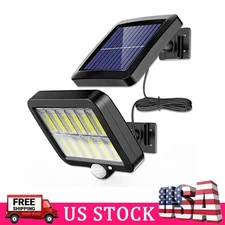 1200000lm LED Solar Street Light Security Flood Lamp Motion Sensor Outdoor Wall