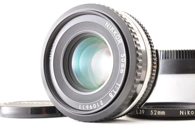 Objectif Nikon Nikkor Ai-s AIS 50mm f/1.8 Pancake Prime MF *Excellent+5* #5604 - Photo 1/4