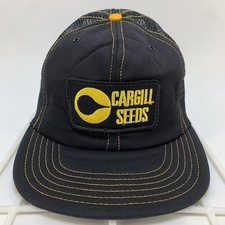 VTG Cargill Seeds Cap Snap Back Mesh Back Paramount Cap MFG Co Made In USA