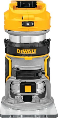 #ad DEWALT DCW600B 20V MAX XR Compact Metal Fixed Base Router Tool $79.95