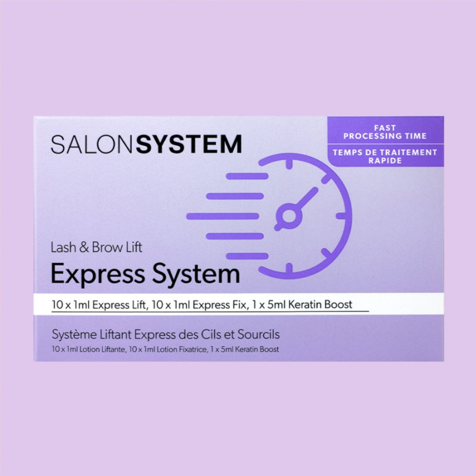Salon System Lash & Brow Lift System (3 x 10ml & 1 x 5ml) PROFESSIONAL USE ONLY