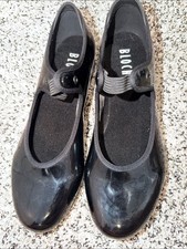 Bloch Black Mary Jane Tap Dance Shoes Women's Size 9