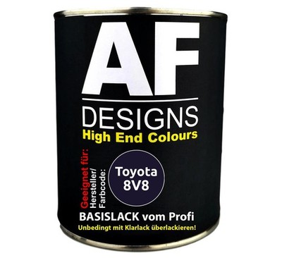 500ml Autolack für Toyota 8V8 Liquid Blue Perl  Autolack Spritzfertig