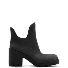 Burberry Marsh Round-Toe Ankle Rain Boots