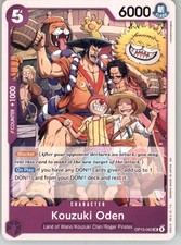 Kouzuki Oden OP13-063 Uncommon Carrying On His Will One Piece