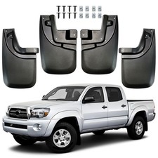 4x Mud Flaps Splash Guards Mudflaps Front Rear For Toyota Tacoma Ii 2005-2015