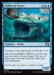 Waker of Waves #383 Foundations Jumpstart MTG
