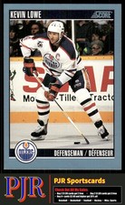 Kevin Lowe 1992-93 Score Canadian #39 Edmonton Oilers