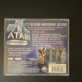 Atari Anniversary Edition Sega Dreamcast Arcade E Rated Multiplayer Case
