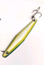 Early TADY LURES AA Light Surface Iron 4.75" DORADO Fishing Jig * Vintage *