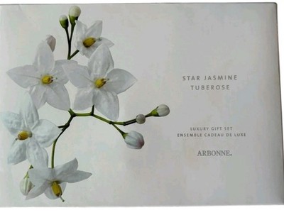 Star Jasmine Tuberose gift set by Arbonne,new,sealed.