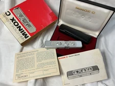 Minox C , minty , with papers and box