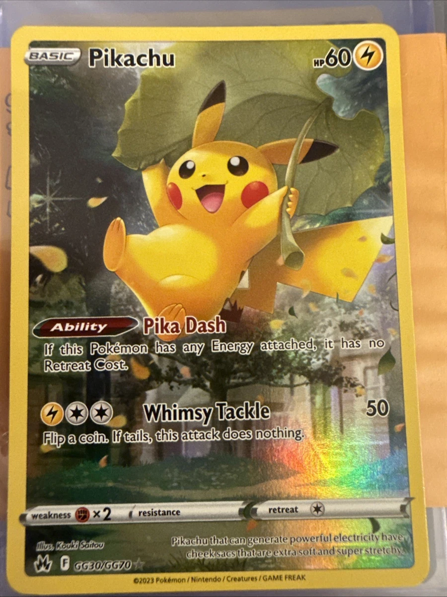 Pikachu Pokémon TCG Ultra Rare Individual Collectible Card Game
