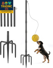 Tetherball Set with Rope Ball, Portable Tetherball Equipment for Outdoor Backy