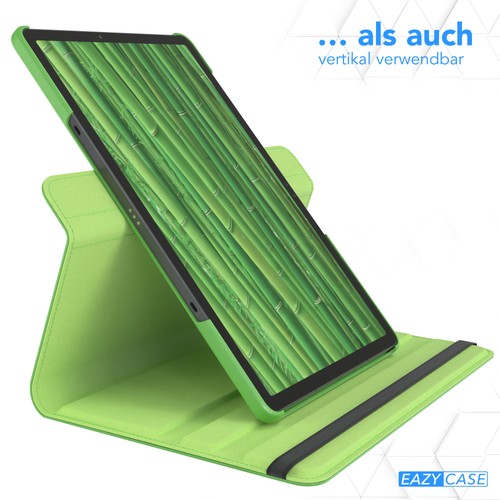Futerał ochronny do Samsung Galaxy Tab S10 FE 360° Grade Tablet Case Sztuczna skóra Zielone - Zdjęcie 5 z 7