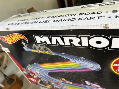 Hot Wheels GXX41-Mario Kart Rainbow Road Track Set for sale online