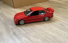 BMW E36 318is Class II Limousine Hellrot BBS UT Models 180024302 1/18 Rarität
