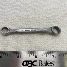 Vtg Indestro 751 Super Closed End 12 Point Wrench  3/8”  & 7/16” GR8 Value