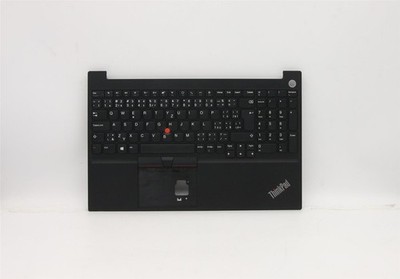 Lenovo ThinkPad E15 Gen 2 Keyboard Palmrest Top Cover Black Backlit 5M10W64565