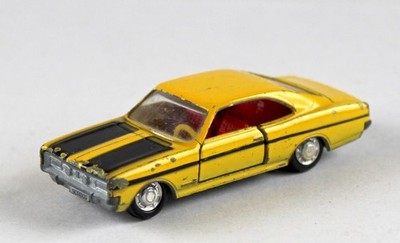 Schuco 1:66 Opel Comodore GS gelb & schwarz