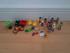 Playmobil City Life  Kinder  Figuren mit Zubeh&ouml;r Konvolut