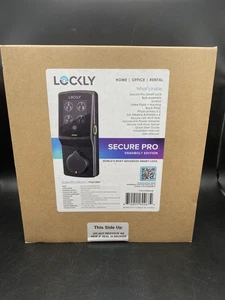 Lockly Secure Pro Smart Deadbolt, Wi-Fi Smart Lock, Keyless Entry with PIN | New
