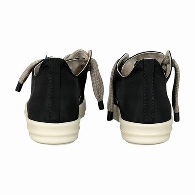 靴 Rick Owens Ramones low sneaker 27cm Size 44 / US11 - Rick Owens Drkshdw Ramones Jumbo Lace Low Black