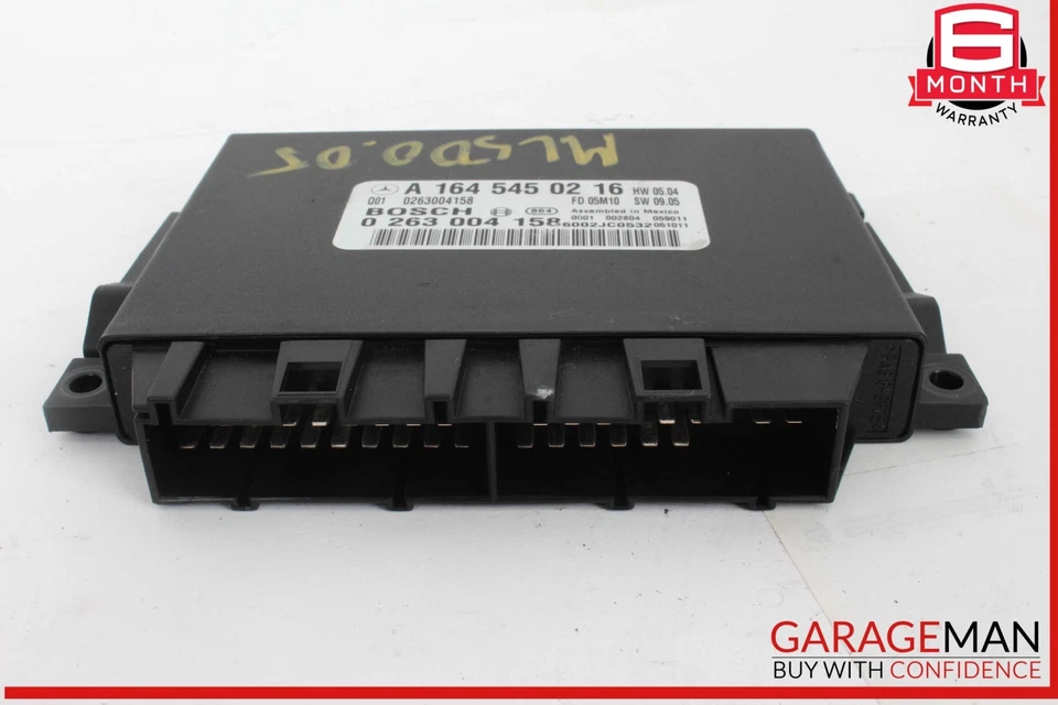 06-09 Mercedes W164 ML500 ML550 R500 Park Assist Parktronic Control Module PDC - Image 2 of 4