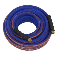 Image of Sealey Extra-Heavy-Duty Air Hose with 1/4"BSP Unions with 15m x 8mm AH15R