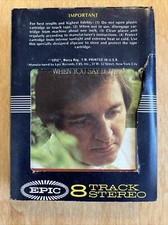 Bob Luman -When You Say Love-8-Track Tape-Untested