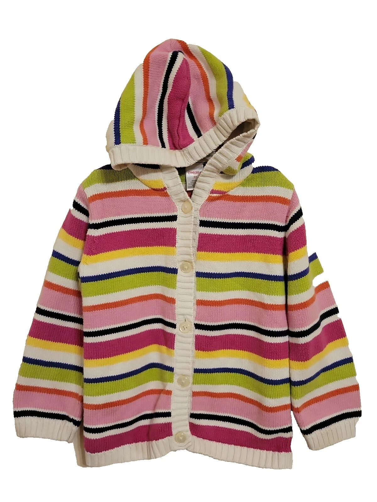 Gymboree 100% Cotton Multicolor Sweaters for Girls