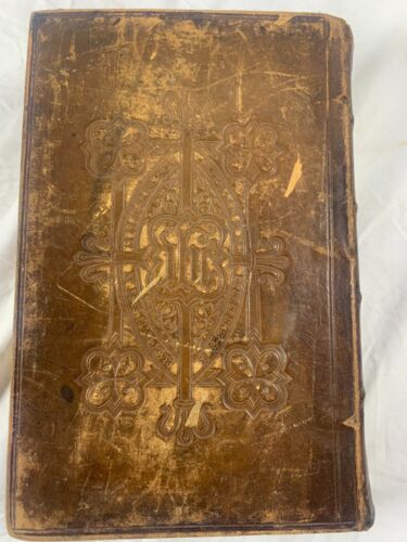Douay Rheims Bible 1847 In Good Condition - Picture 3 of 16