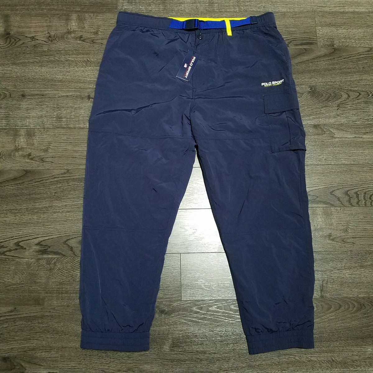 POLO SPORT RALPH LAUREN Utility Cargo Pants Mens 2XL 38x28 Blue Hiking  Nylon | eBay