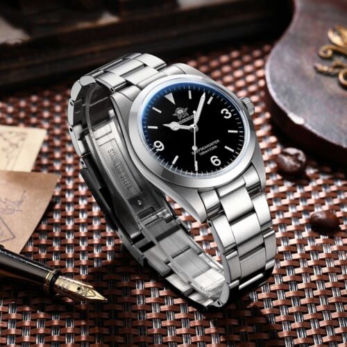 Orologi Uomo Quarzo Japan VH31 Movimento Vetro Zaffiro 100M Impermeabile Luminoso - Foto 13 di 14