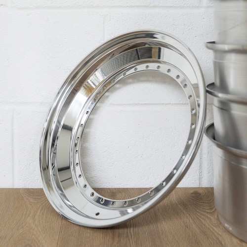 15" - 16" 2.0" BBS RS 30 Bolt Hole Aluminium Outer Wheel Lip 3PC Split Rim