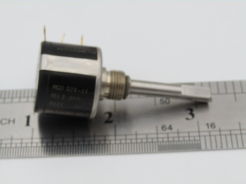 Espectrol potenciómetro de precisión enrollado de 10 vueltas de 2,5 K ohmios (Vishay) MOD 534-11 - Imagen 5 de 5