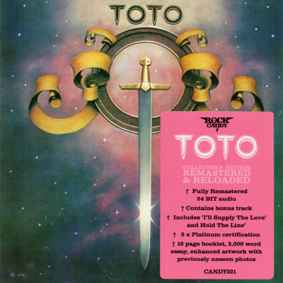 Toto ~ Toto (1978) CD 2014 Rock Candy Records UK •• NEW
