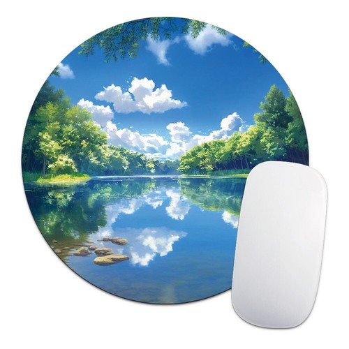 NEW Print Fabric Mouse Mat Pad High Quality 5mm Thick Non Slip Foam 22cm x 22cm - Afbeelding 10 van 17