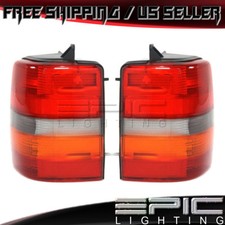 1993-1998 Jeep Grand Cherokee Left Right Sides Pair Rear Brake Tail Lights
