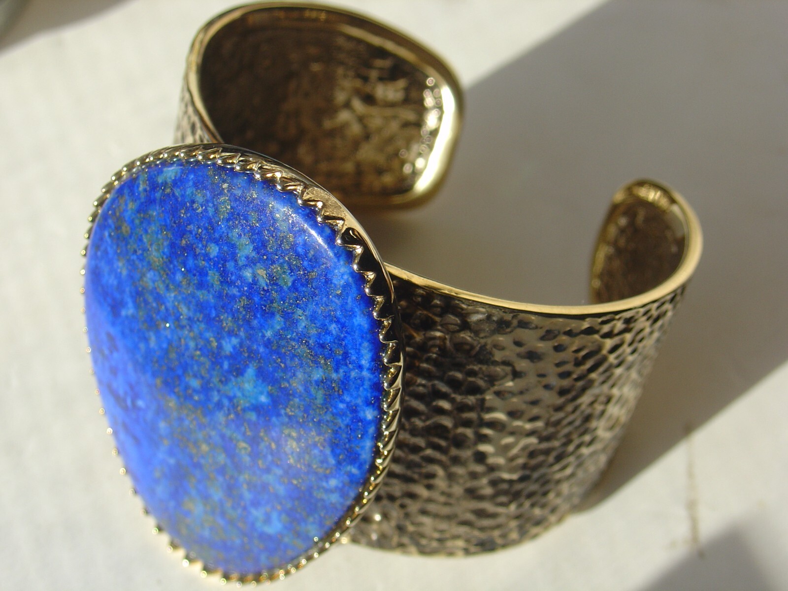 Statement ELEMENTS NES Bronze Big Lapis Color Blu… - image 1