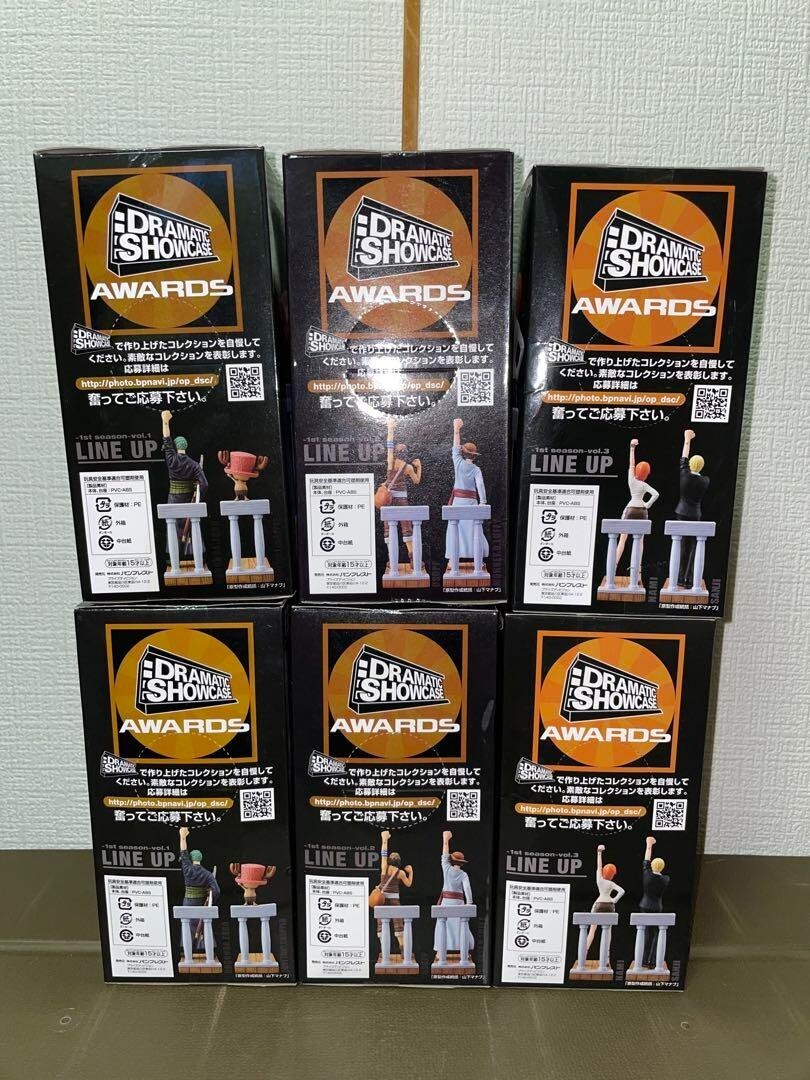 One Piece DRAMATIC SHOWCASE 1st season vol.1 2 3 figure Completed