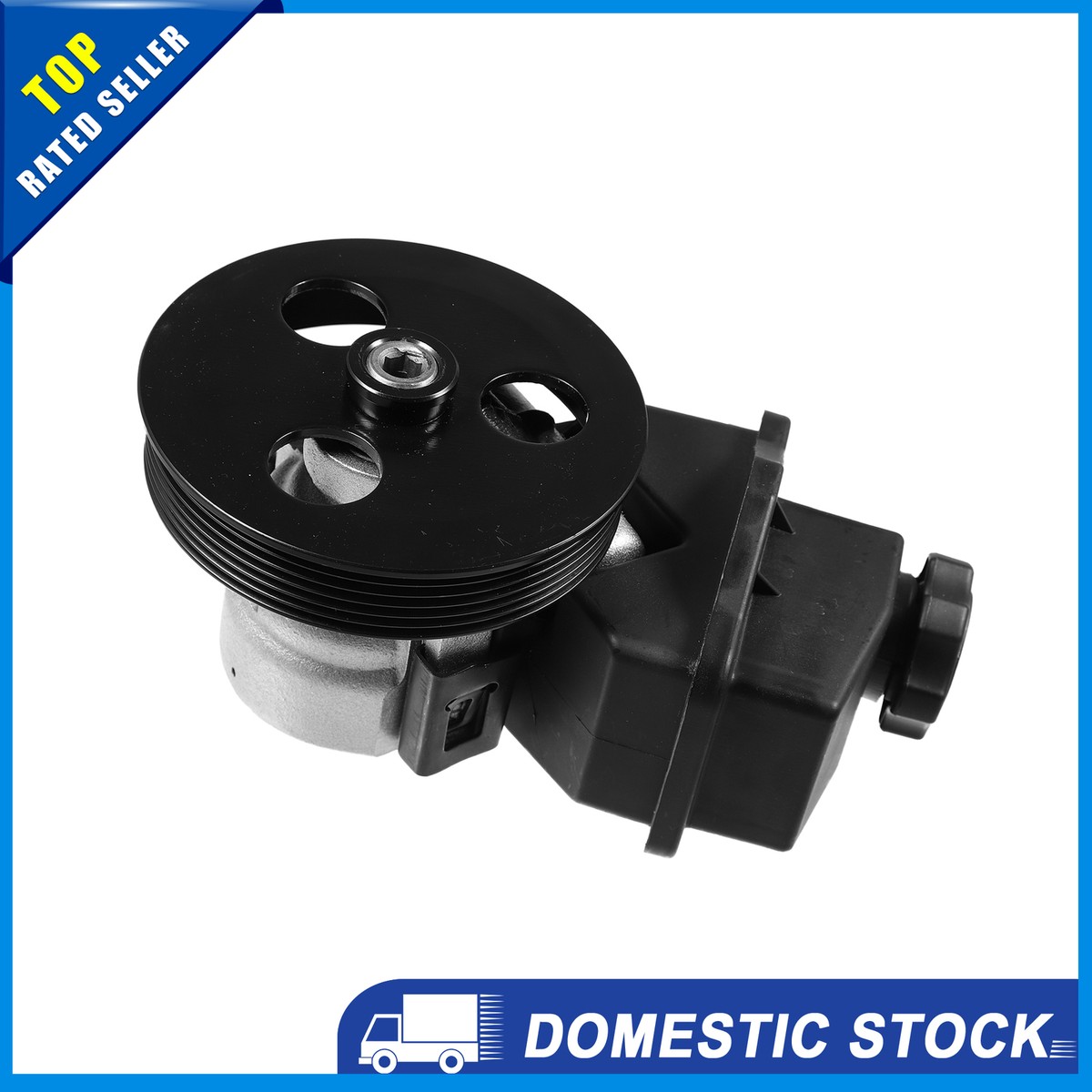 Pack of 1 for Chevrolet Malibu 2006-2010 Power Steering Pump