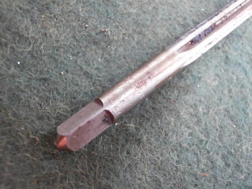 Dormer Tapered Reamer, 1/4", Unused - Picture 2 of 2
