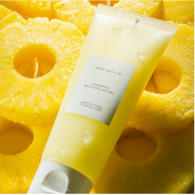 Graymelin Pineapple Mild Peeling Gel 100 ml, Koreanische Kosmetik, Kbeauty, P...