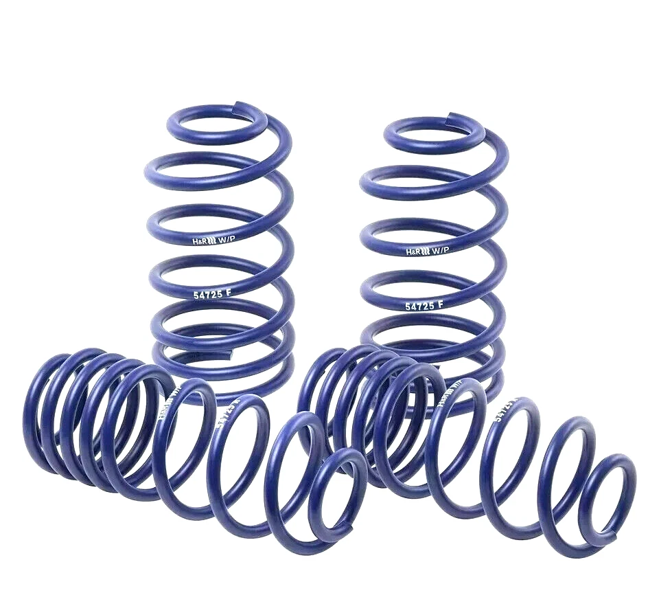H&R Sport Front And Rear Lowering Coil Springs Fits 2006-2011 Honda Civic  51867 - Image 2 of 4