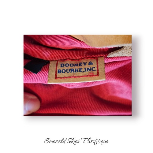 Dooney & Bourke Black Shoulder Tote Bag - Picture 8 of 12