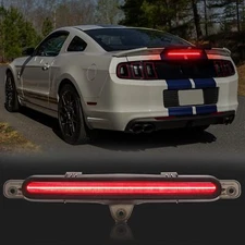 SMOKED LENS RED LED THIRD BRAKE LIGHT for 2010 - 2014 FORD MUSTANG Hot Sale