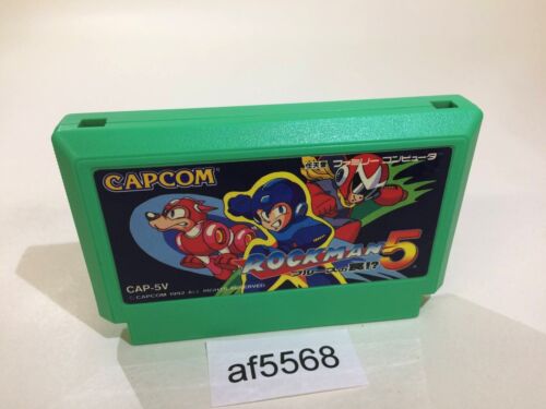 af5568 Rockman 5 Megaman NES Famicom Japan - Picture 1 of 2