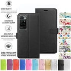 For Xiaomi Redmi 10 Case Cover Flip Leather Wallet Folio Card Money Slot
